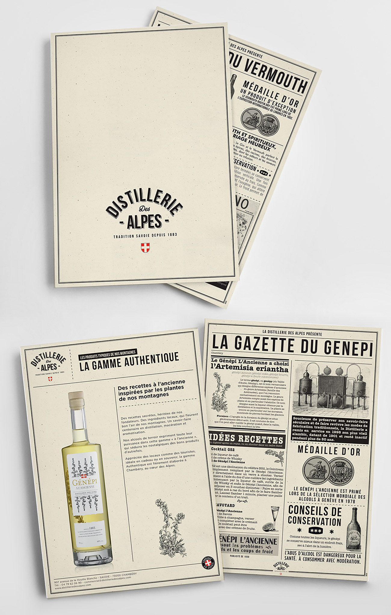 Génépi l'Ancienne  Distillerie Des Alpes